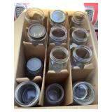 (22) Pint Canning Jars*