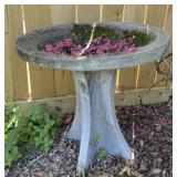 Concrete Bird Bath