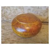 Maple Bowl W/ Lid 7 in