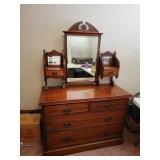46.5x20x68in Antique Dresser