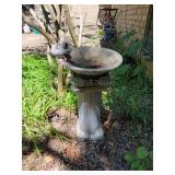 27in Concrete Bird Bath