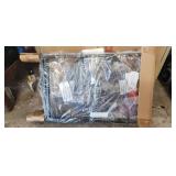 NIB Deliah 13.75 Round Table Grey