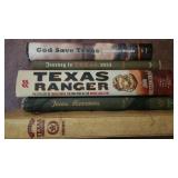 (5) Hardback Books About Texas