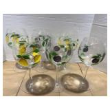 (6) Wine Glasses .875 #