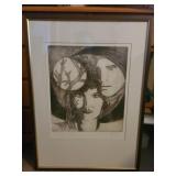 12x12 Framed and Signed Art