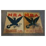 14x11 NRA Signs
