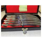 Vtg. Eales 1779 Steak Knife Set Stainless Steel