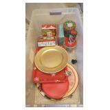 Bin Of Christmas Items