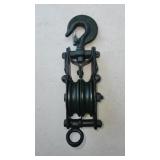 Cast Iron 2 Wheel Double Pully