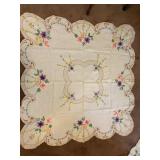 41x39 in. Embroidered Table Cloth