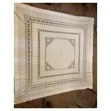 62x60 in. White Table Cloth