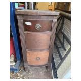 Three Drawer Nightstand