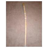 Tribal Design Hand Carve Cane 37 in