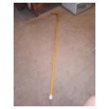 Wooden Hand Carve Cane 61 in