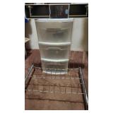 4 Drawer Plastic Organizer and Shoe Rack With