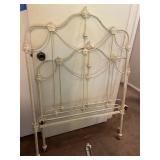 Vintage Metal Twin  Size Bed Frame