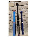 (3) Kids Baseball Bats