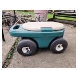 Rolling Garden Seat