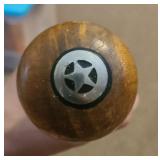 Texas Star Embelished Wooden Cane