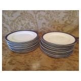 (20) Sutherland England China Dessert Plates