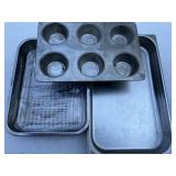 Roaster, Large Muffin Pan, Chafing Dish