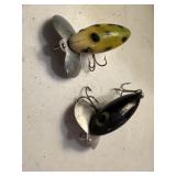 (2) Vintage Jitterbug Fishing Lure
