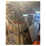 Metal & Wood Shelves 106x34x72  / PU 2 - 5 PM