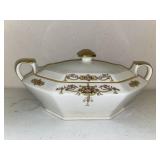 Vintage French Belclair China CO. Soup Tureen