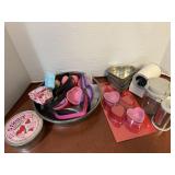 Heart Cookie Cutters +Cheese Grinder