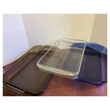 (2) Pyrex + (1) Archer Cookware