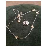 Flower Chain & Earings