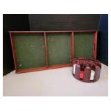 Poker Chips and Tray