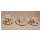 Tea Cups and Saucers