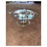 Glass Pedestal Cake Stand