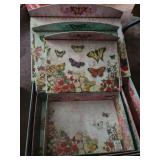 (3) Parisian Butterfly Nesting Boxes