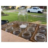 Quart size canning jars (15)