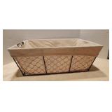 Wire Basket + Wine Rack