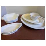 Corningware 1 QT / (2) Platters / Measuring Cup