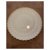 14.5 in. Milk Glass Platter