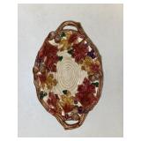 Fitz & Floyd Autumn Woods Candy Dish, Serving Bowl