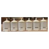 (6) Spice Jars w/Lids