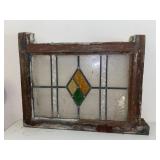 Stained Glass Window, 25.75 in. W x 20 in. H