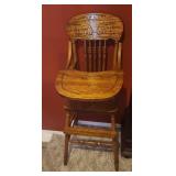 Solid Wood High Chair