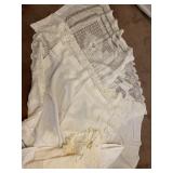 Linens, Tackle Cloths, Pillow Cases and Table