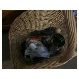 Assorted Items in a Basket