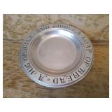 RWP Pewter Plate