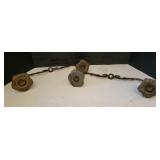 (2) Metal Candelabra Arms