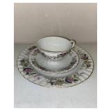 3 Pcs. Regency Rose Creative Fine China of Japan
