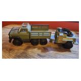 Tonka Army Truck & Tank