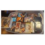 Huge Bin Of VHS Tapes All Genres